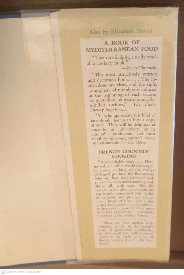 Italian Food — Elizabeth David secondhand book