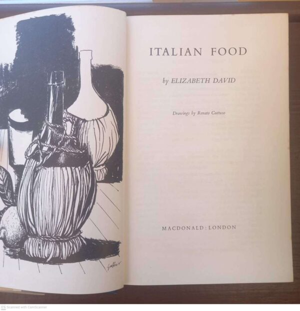 Italian Food — Elizabeth David secondhand book