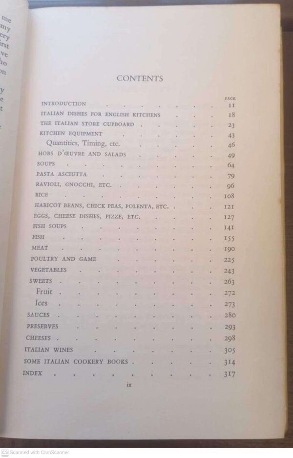 Italian Food — Elizabeth David secondhand book