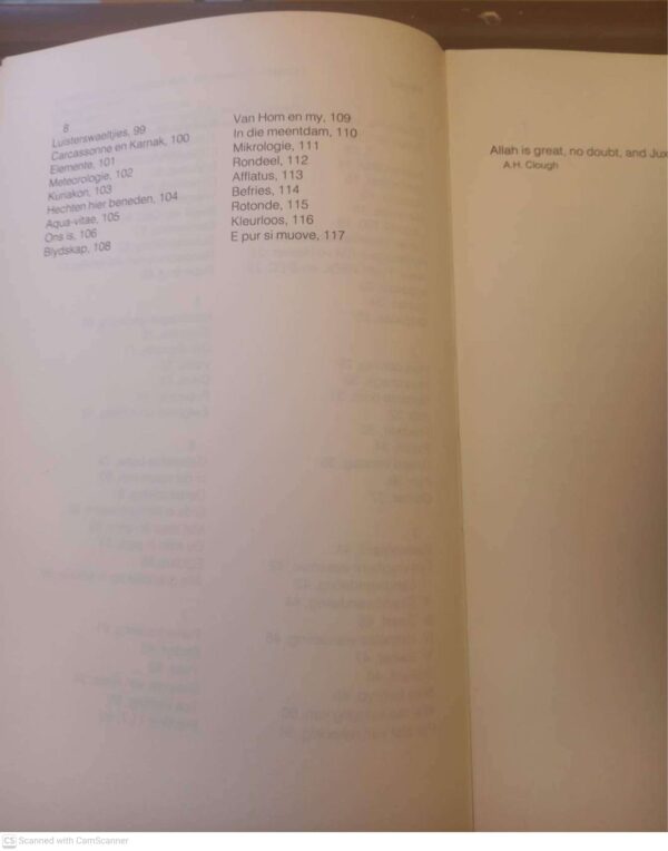 Jukstaposisie – T T Cloete secondhand book