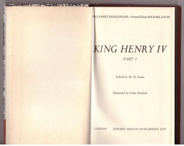 King Henry IV, Part 1 – William Shakespeare secondhand book