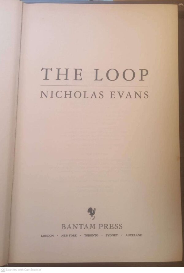 The Loop — Nicholas Evans secondhand book