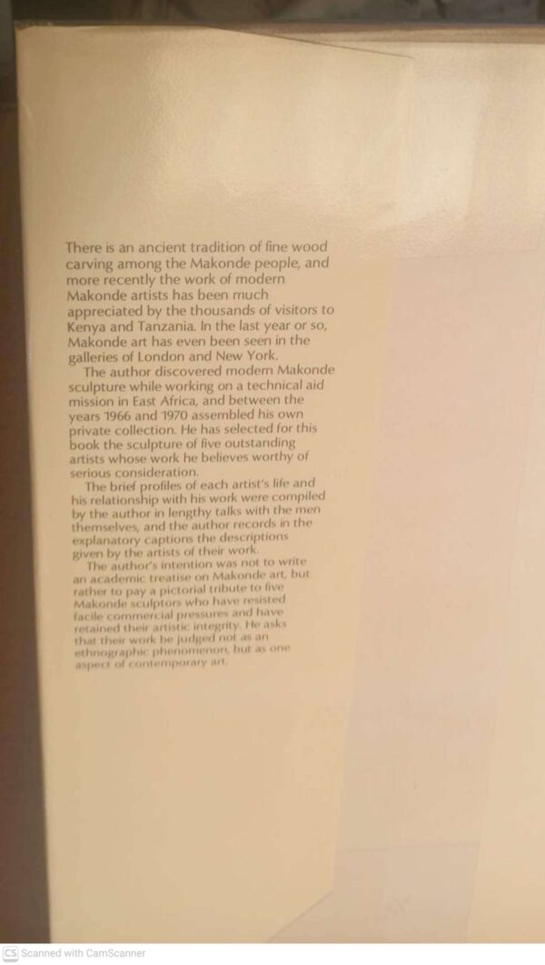 Modern Makonde Art — Jørn Korn, Jesper Kirknæs secondhand book