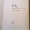 Olé: Reisboek Oor Spanje – Andre P. Brink secondhand book