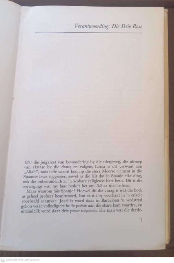 Olé: Reisboek Oor Spanje – Andre P. Brink secondhand book