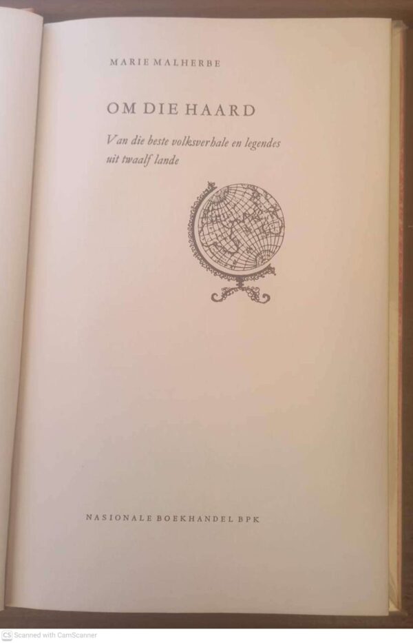 Om Die Haard — Marie Malherbe secondhand book