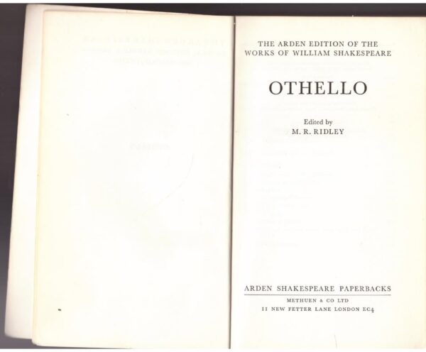 Othello — William Shakespeare secondhand book
