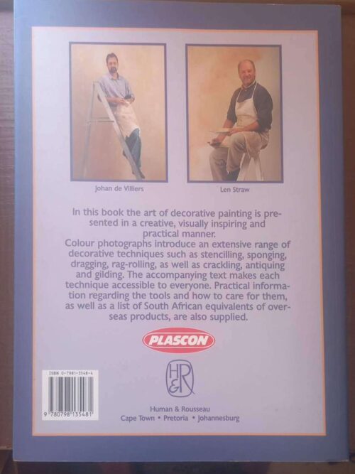 Paint Effects: A Practical Guide — Johan De Villiers, Len Straw secondhand book