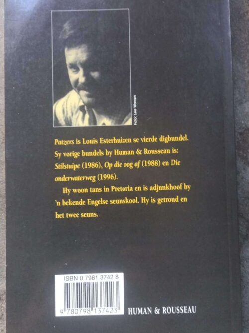 Patzers – Louis Esterhuizen secondhand book