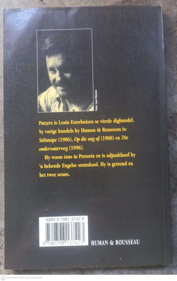 Patzers – Louis Esterhuizen secondhand book