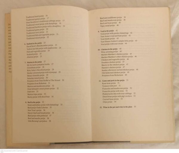 Potjiekos Cookbook — Dine Van Zyl secondhand book