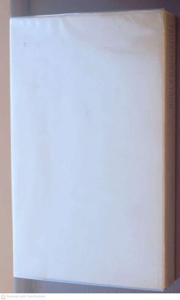 Professor H. B. Thom — Kotze, Booysens, Oosthuysen Et Al. secondhand book