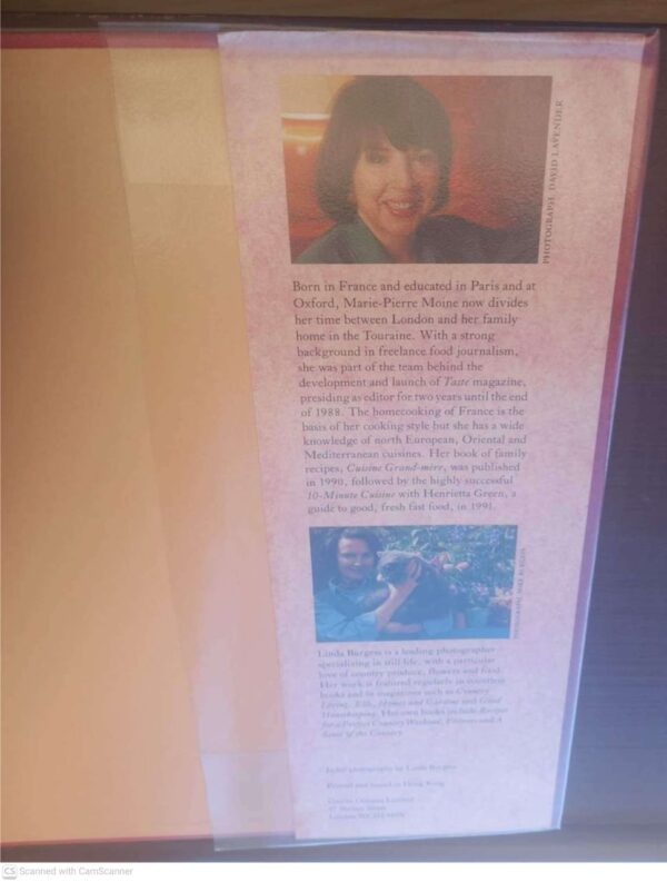 Recipes For A Perfect Sunday Lunch — Marie-Pierre Moine secondhand book