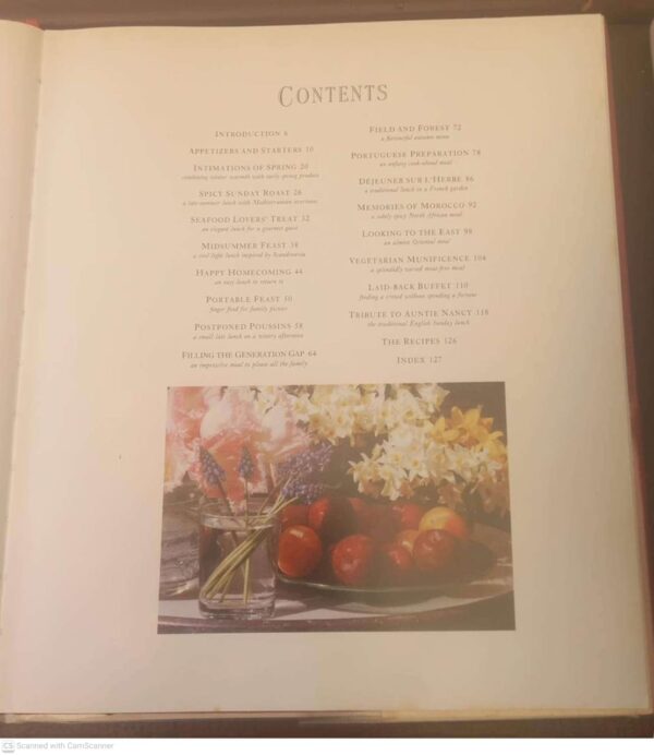 Recipes For A Perfect Sunday Lunch — Marie-Pierre Moine secondhand book