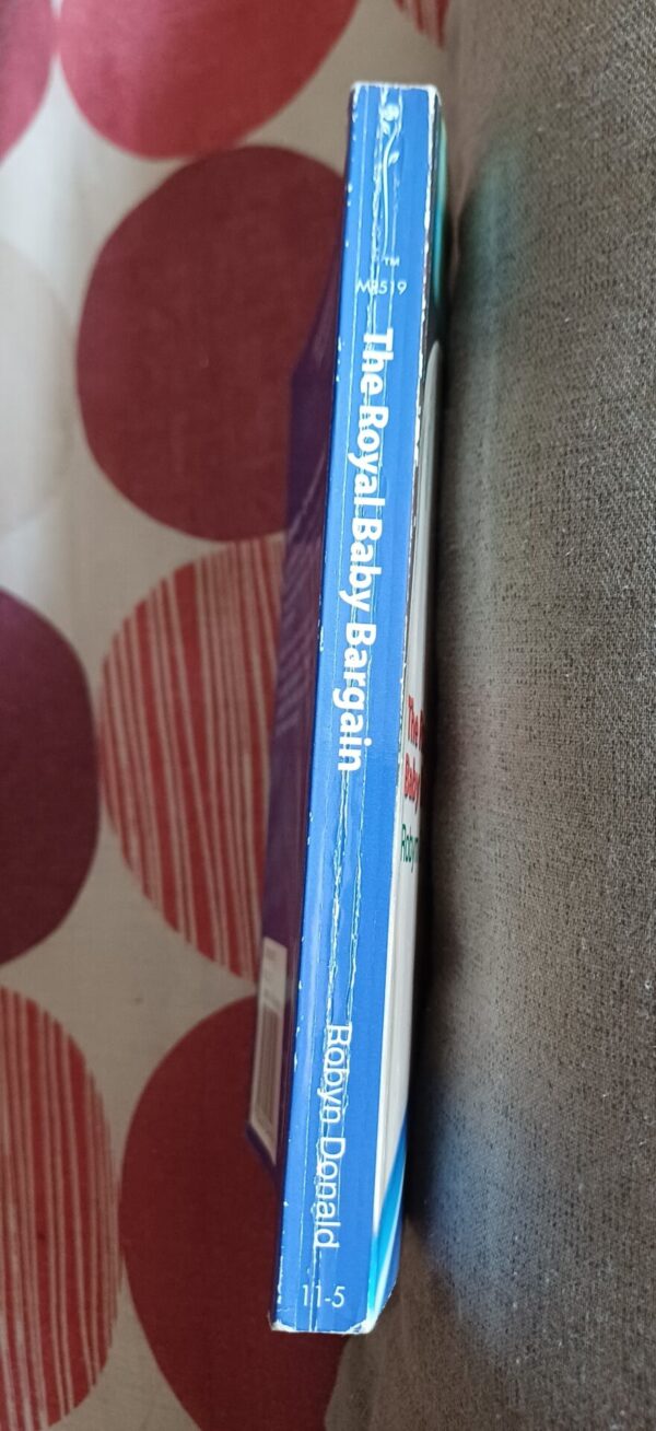 The Royal Baby Bargain – Robyn Donald secondhand book