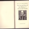 The Second Part Of King Henry The Fourth – William Shakespeare secondhand book