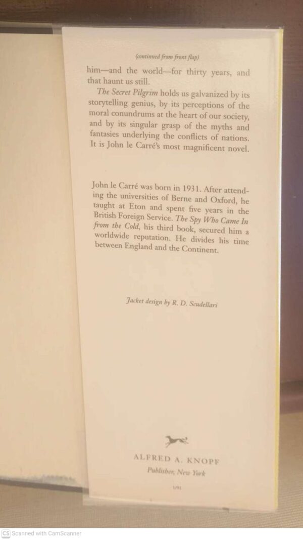The Secret Pilgrim — John Le Carré secondhand book