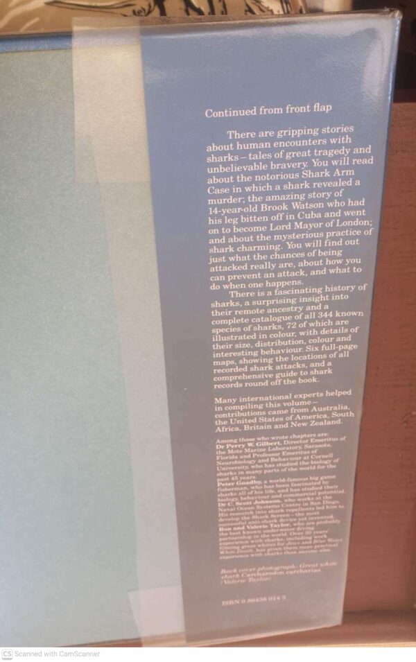 Sharks: Silent Hunters Of The Deep – Reader’s Digest secondhand book