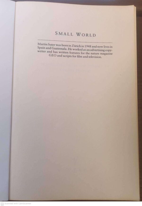 Small World — Martin Suter secondhand book