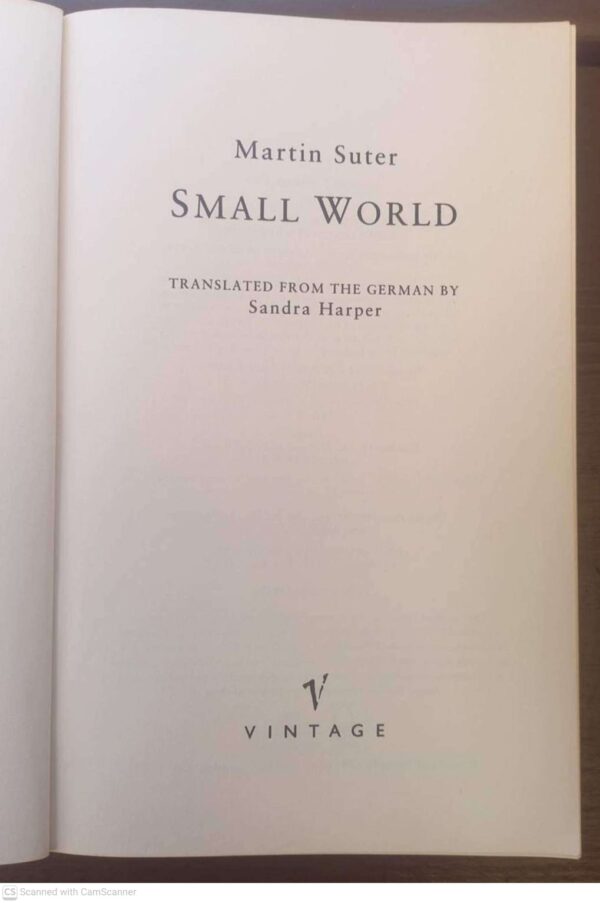 Small World — Martin Suter secondhand book