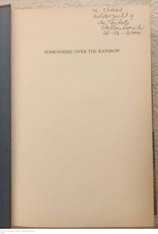 Somewhere Over the Rainbow5 Somewhere Over The Rainbow: Travels In South Africa — Gavin Bell secondhand book