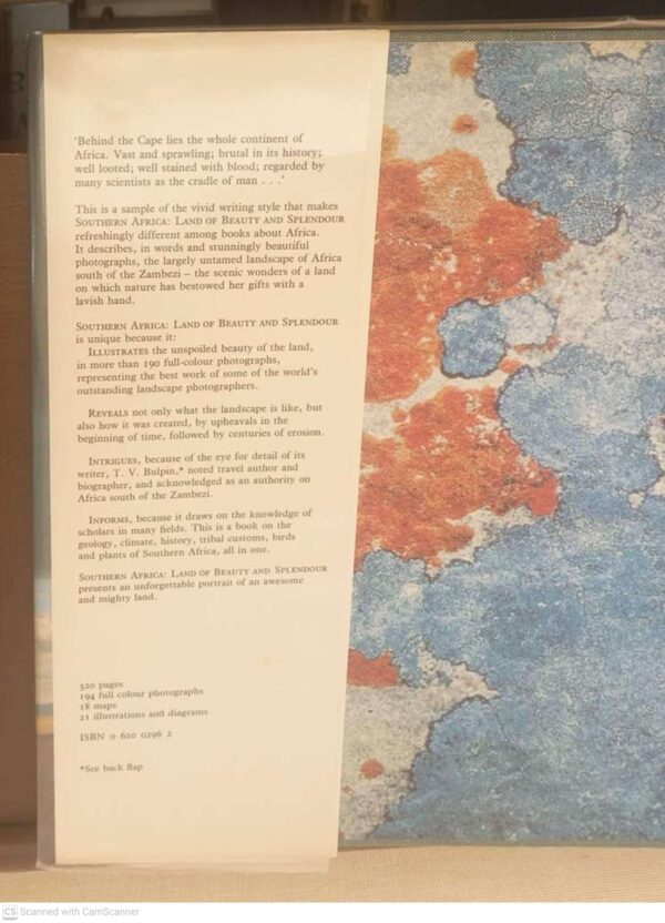 Southern Africa3 Southern Africa: Land Of Beauty And Splendour – T.V. Bulpin secondhand book
