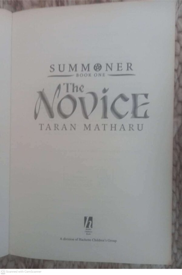Summoner: The Novice, Book 1 — Matharu, Taran secondhand book