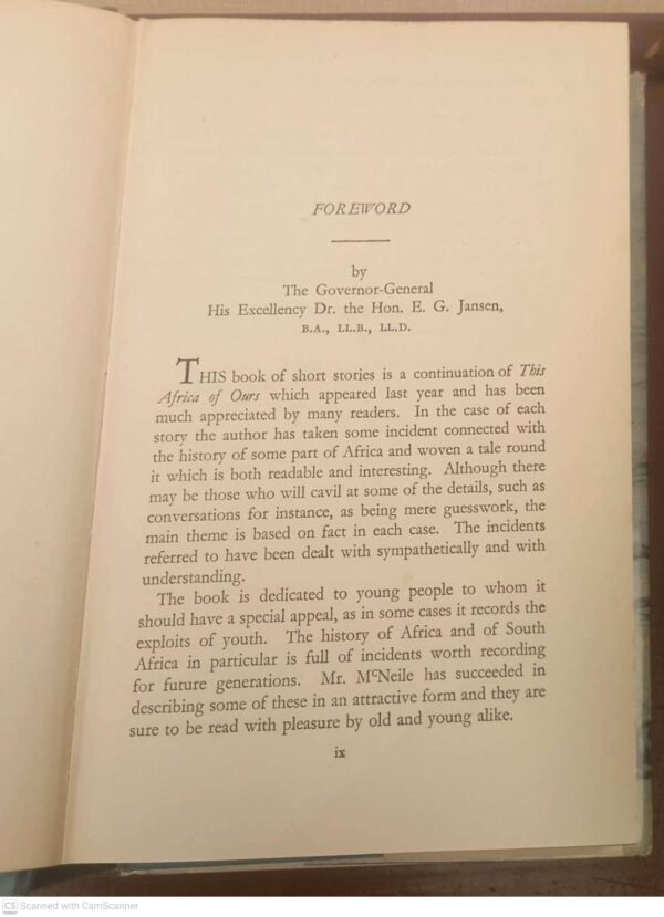 This Africa — Michael McNeile *SIGNED* secondhand book