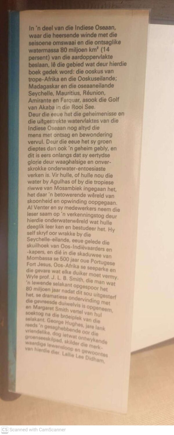 Verkennings Onder Die Indiese Oseaan — Al. J. Venter secondhand book