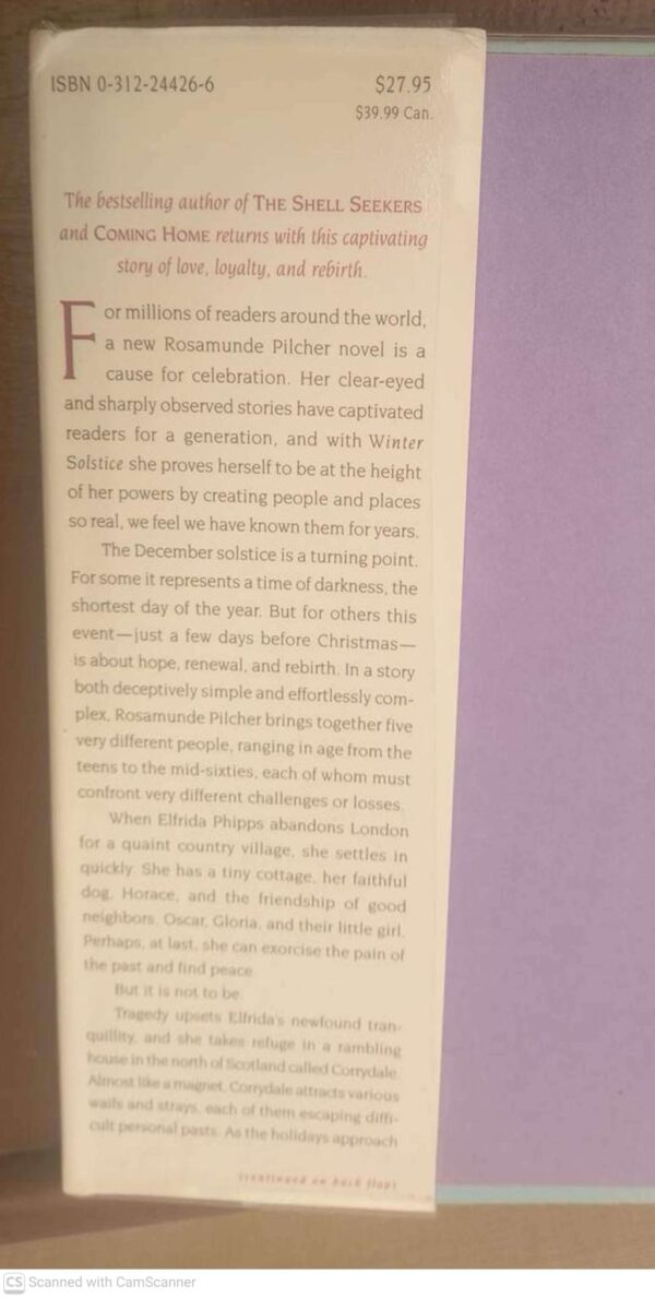 Winter Solstice — Rosamunde Pilcher secondhand book