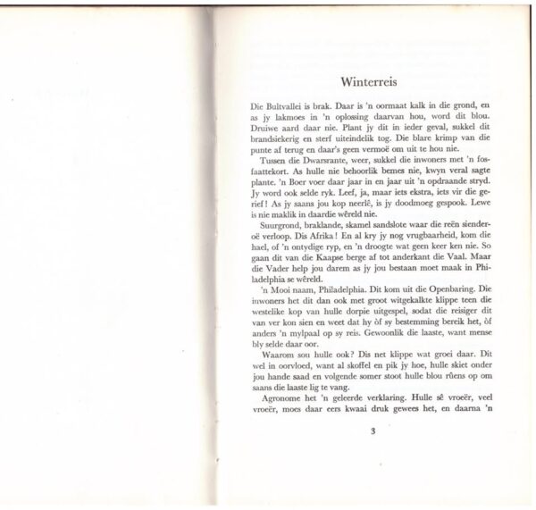 Winterreis: Drie Vertellinge – Henriette Grové secondhand book