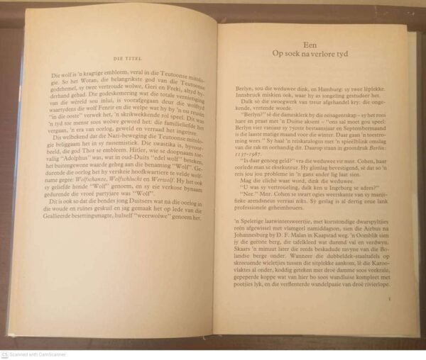 Wolftyd — Anna M. Louw secondhand book