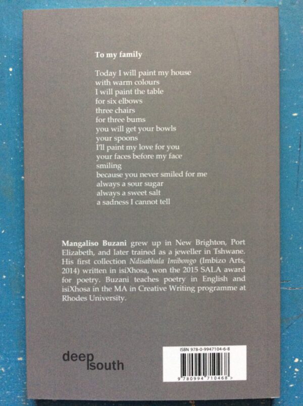 a naked bone – Mangaliso Buzani secondhand book