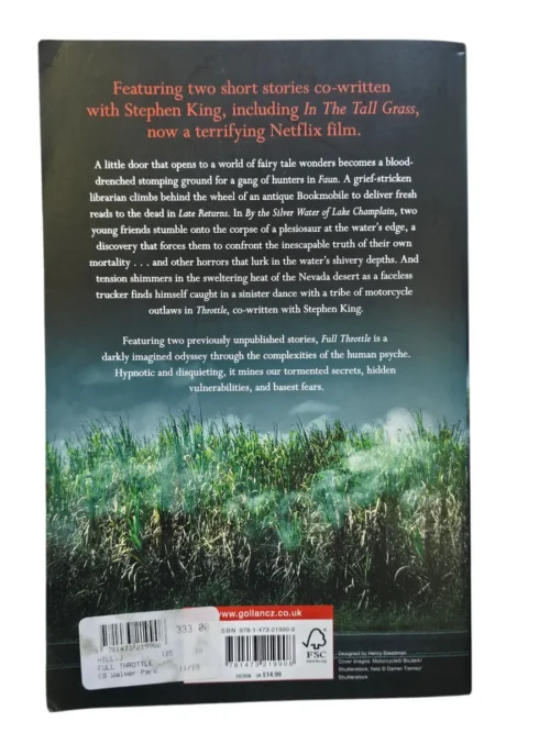Full Throttle – Joe Hill secondhand book