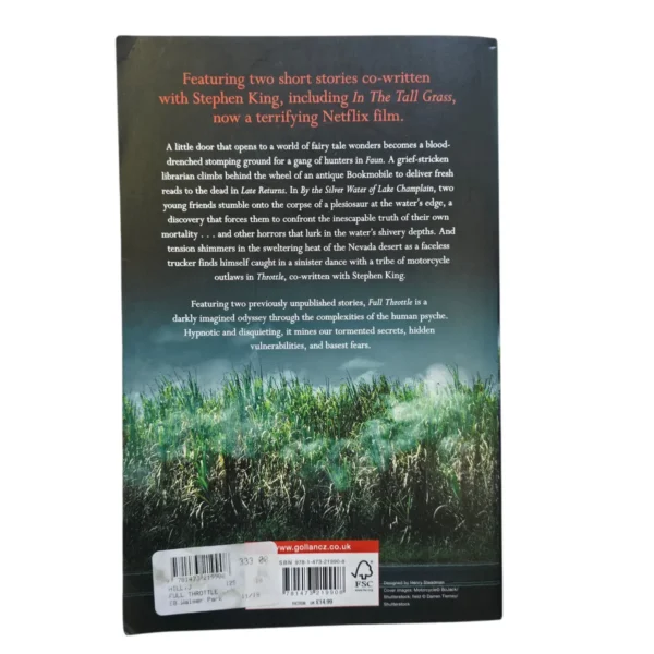 Full Throttle – Joe Hill secondhand book