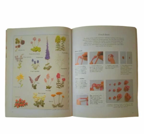 b53d59 Beginner’s Guide To Silk Embroidery – Ann Cox secondhand book