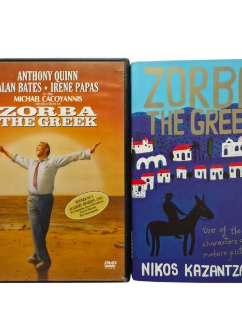 Zorba The Greek (Book & DVD) - Nikos Kazantzakis Zorba The Greek (Book & DVD) – Nikos Kazantzakis secondhand book
