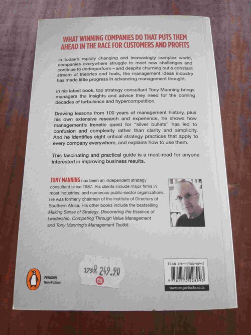 What’s Wrong With Management And How To Get It Right – Tony Manning secondhand book