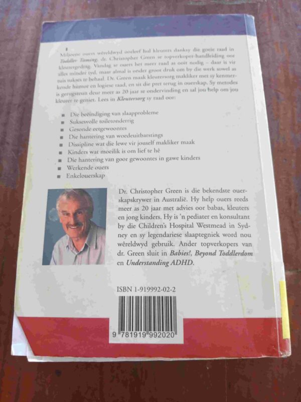 Kleutersorg – Dr Christopher Green secondhand book