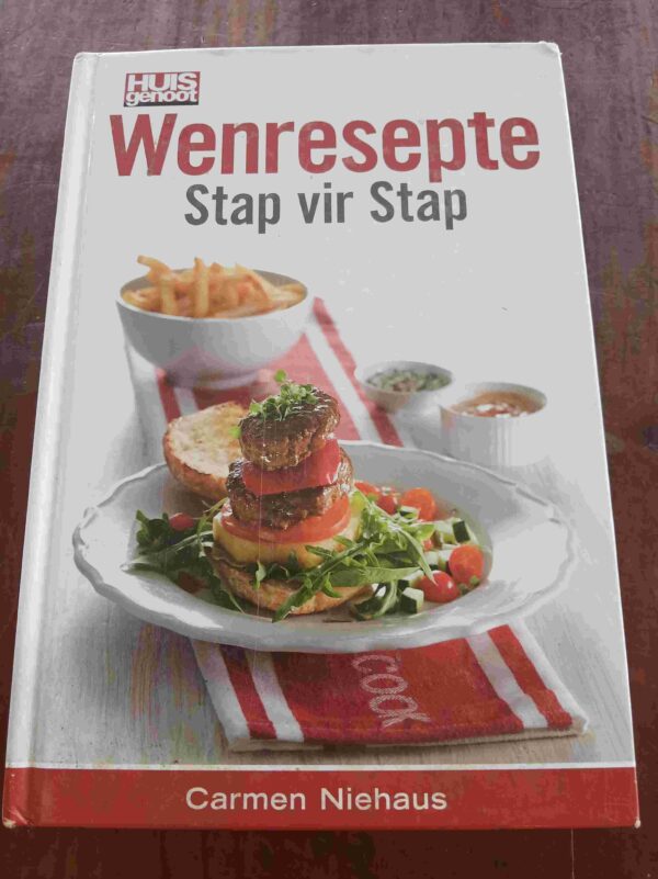 Huisgenoot Wenresepte Stap vir Stap - Carmen Niehaus Huisgenoot Wenresepte Stap vir Stap – Carmen Niehaus secondhand book