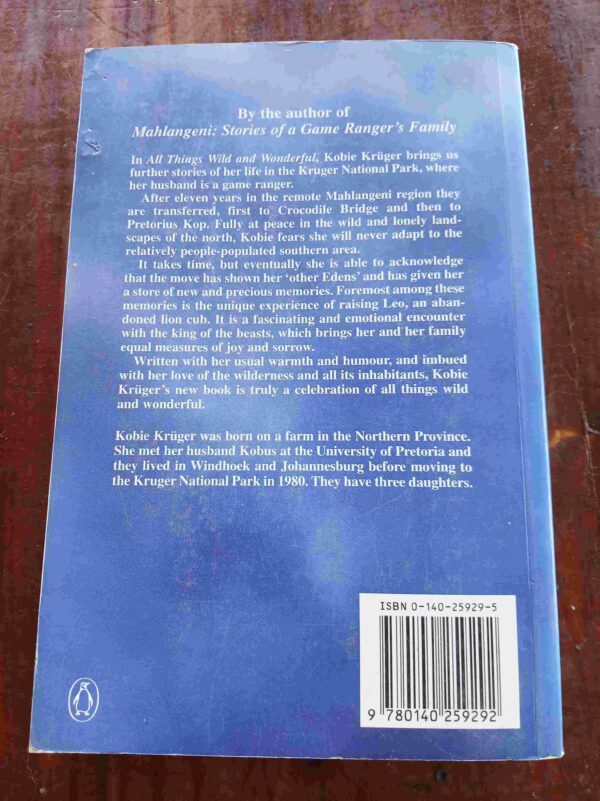 20241003_130803 All Things Wild And Wonderful – Kobie Krüger secondhand book