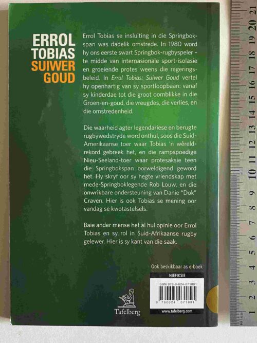 Suiwer Goud – Errol Tobias secondhand book