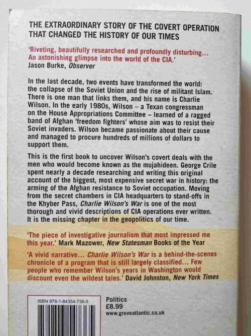 Charlie Wilson’s War – George Crile secondhand book