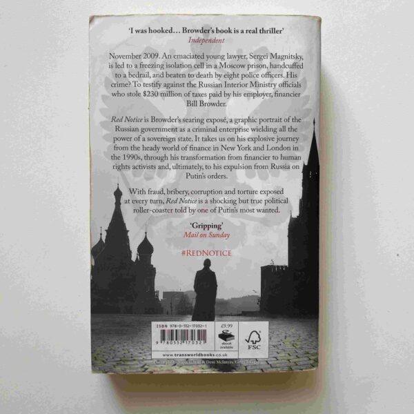 20250827_082402074_iOS Red Notice: How I Became Putin’s No 1 Enemy – Bill Browder secondhand book