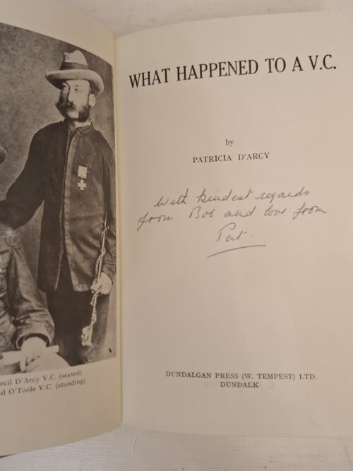 What Happened To A V.C. – Patricia D’Arcy secondhand book