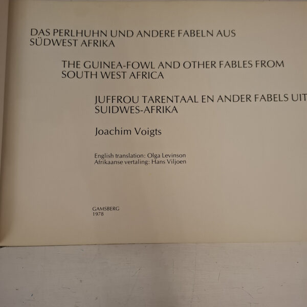 SWA Fables / Fabeln / Fabels – Joachim Voigts secondhand book