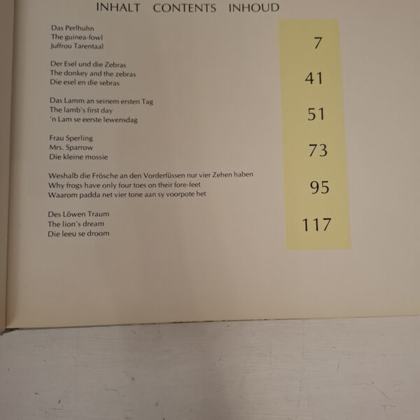 SWA Fables / Fabeln / Fabels – Joachim Voigts secondhand book