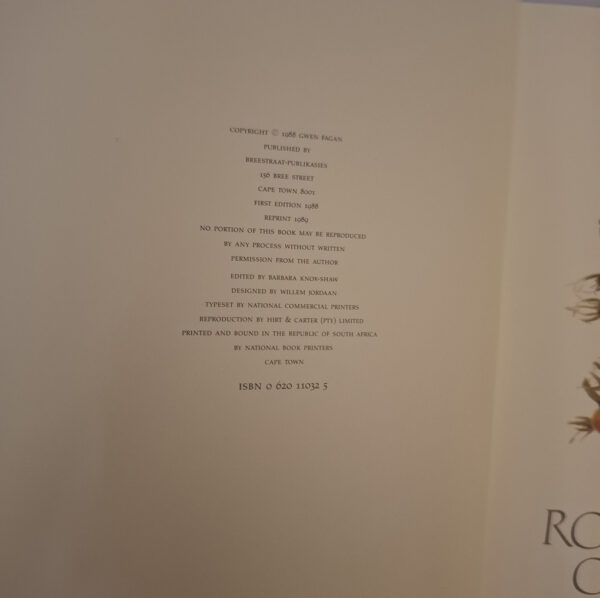 Roses At The Cape Of Good Hope – Gwen Fagan secondhand book