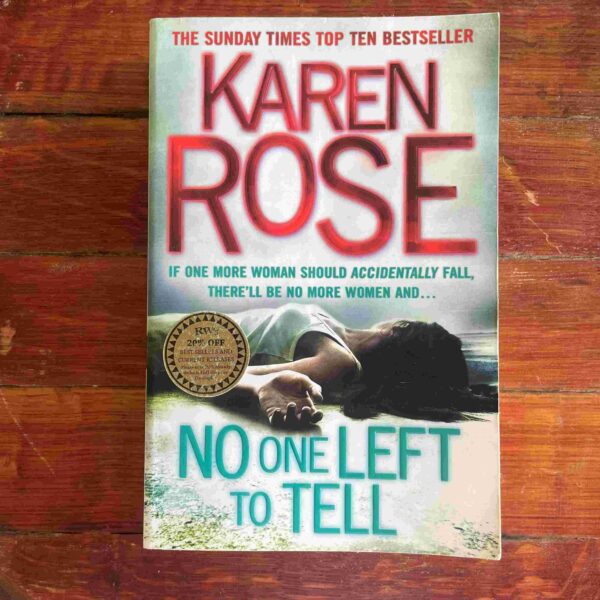 No One Left To Tell – Karen Rose secondhand book