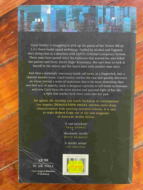 Demolition Angel – Robert Crais secondhand book